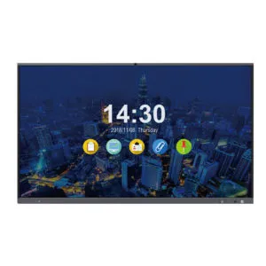 4K UHD 20 Touch Points Education and Corporation Interactive Flat Panel with Built-in 4K Camera and array microphone
