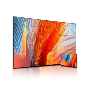 Indoor Ultra-narrow bezel 4K DP Loop-through LCD Video Wall